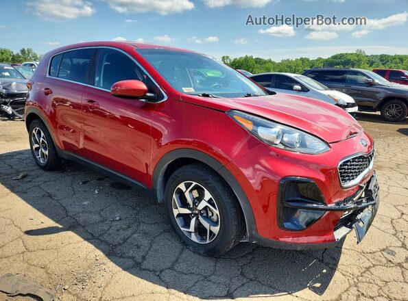 KNDPM3AC8M7894940 2021 KIA SPORTAGE Red 