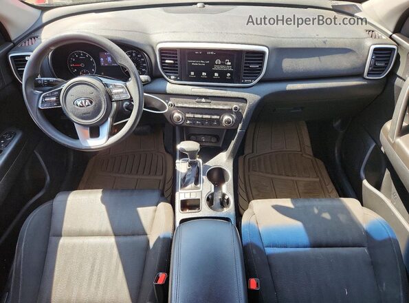 KNDPM3AC8M7894940 2021 KIA SPORTAGE Red 