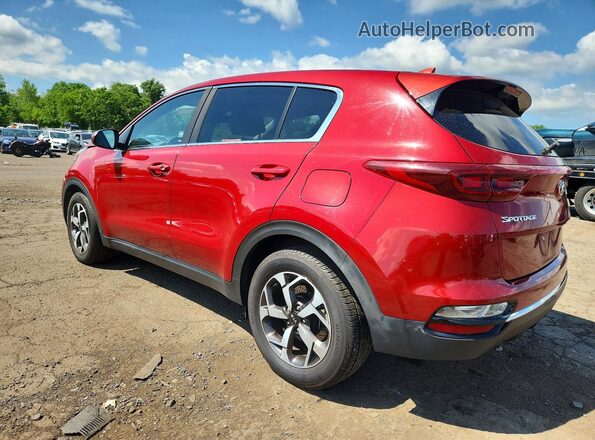 KNDPM3AC8M7894940 2021 KIA SPORTAGE Red 