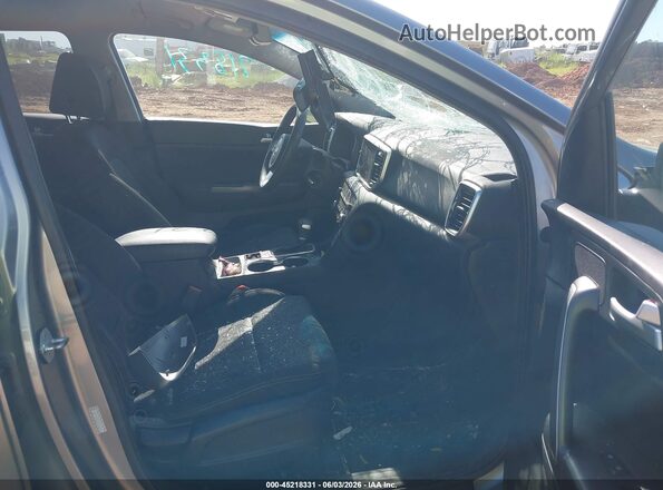 KNDPM3AC8M7932554 2021 KIA SPORTAGE Gray Vista interior delantera
