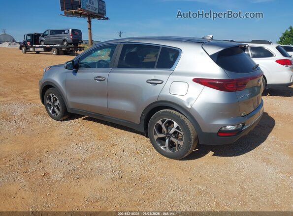 KNDPM3AC8M7932554 2021 KIA SPORTAGE Gray Trasero izquierdo