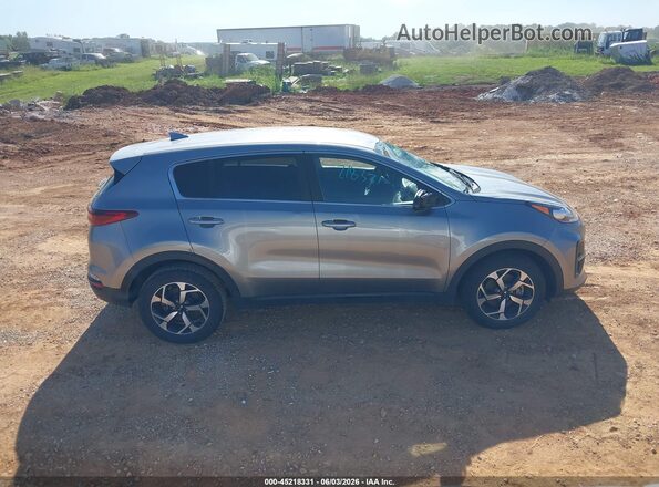 KNDPM3AC8M7932554 2021 KIA SPORTAGE Gray Vista interior trasera
