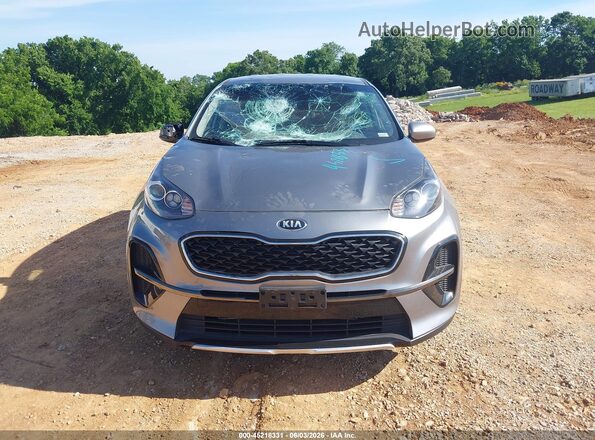 KNDPM3AC8M7932554 2021 KIA SPORTAGE Gray Vista del cuadro de instrumentos