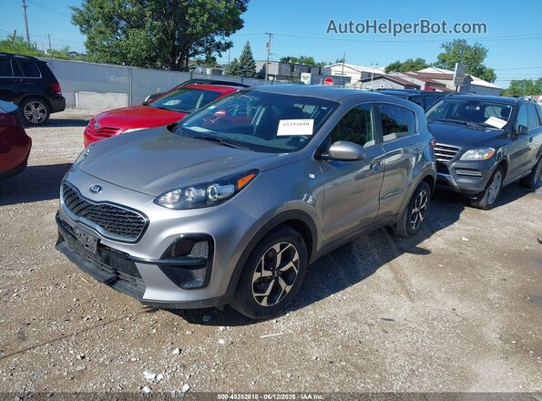 KNDPM3AC8N7003420 2022 KIA SPORTAGE Gray Vista tres cuartos delantera izquierda