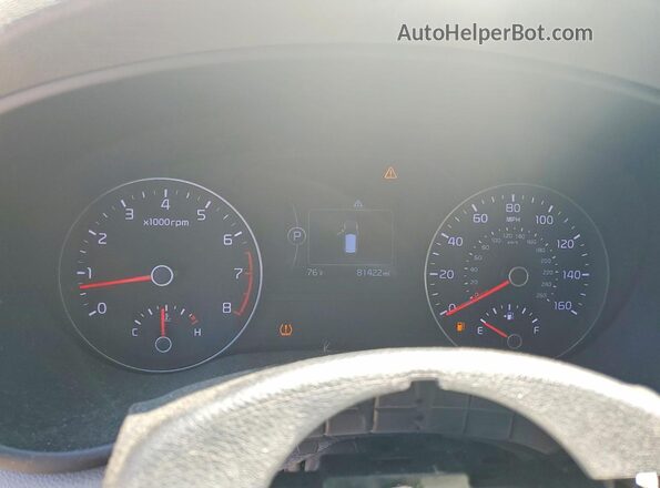 KNDPM3AC9H7234735 2017 KIA SPORTAGE Серебряный Вид щитка приборов