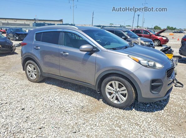 KNDPM3AC9H7234735 2017 KIA SPORTAGE Серебряный Передняя правая четверть