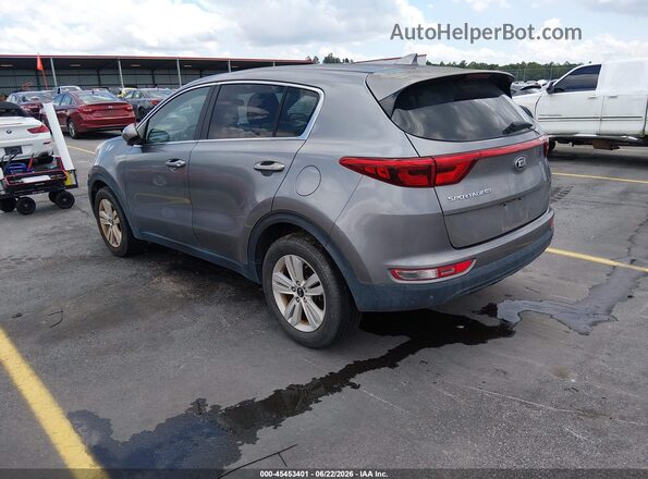 KNDPM3AC9J7360082 2018 KIA SPORTAGE Silver უკანა მარცხენა