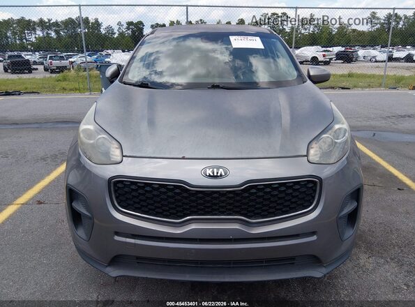 KNDPM3AC9J7360082 2018 KIA SPORTAGE Silver წინა ხედი