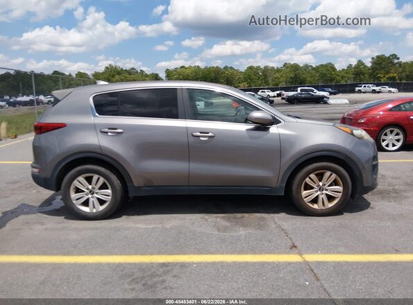 KNDPM3AC9J7360082 2018 KIA SPORTAGE Silver უკანა სალონის ხედი