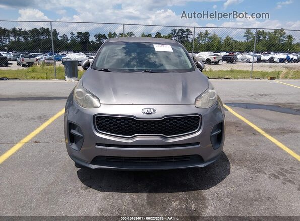 KNDPM3AC9J7360082 2018 KIA SPORTAGE Silver ხელსაწყოთა პანელის ხედი