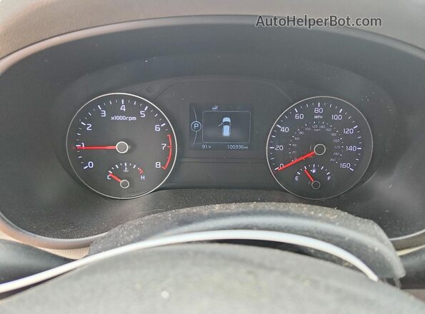 KNDPM3AC9J7488063 2018 KIA SPORTAGE Black Вид щитка приладів