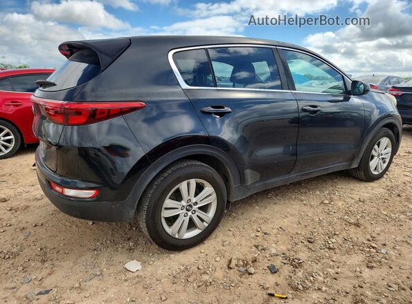 KNDPM3AC9J7488063 2018 KIA SPORTAGE Black Задня права чверть