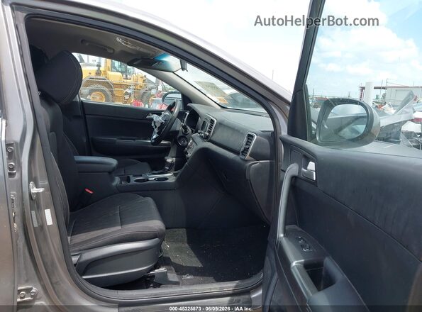 KNDPM3AC9K7561563 2019 KIA SPORTAGE Gray წინა სალონის ხედი