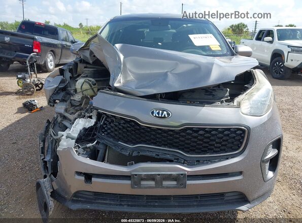 KNDPM3AC9K7561563 2019 KIA SPORTAGE Gray უკანა სალონის ხედი
