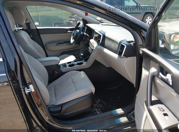 KNDPM3AC9L7655847 2020 KIA SPORTAGE Black Front interior view