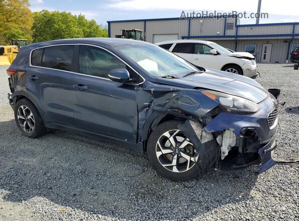 KNDPM3AC9L7811014 2020 KIA SPORTAGE Blue Przód prawy