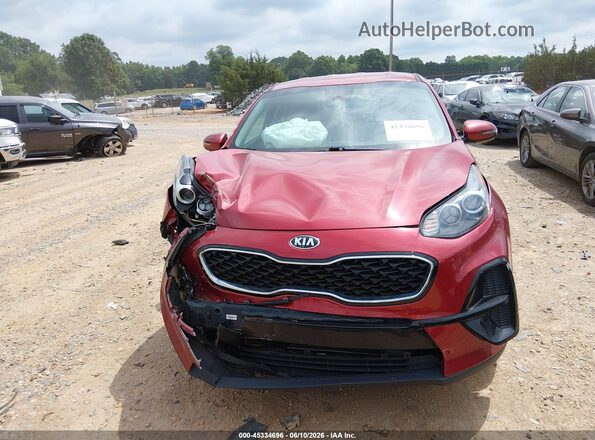 KNDPM3AC9M7857508 2021 KIA SPORTAGE Red უკანა სალონის ხედი