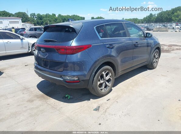 KNDPM3AC9M7872574 2021 KIA SPORTAGE Blue Հետևի աջ