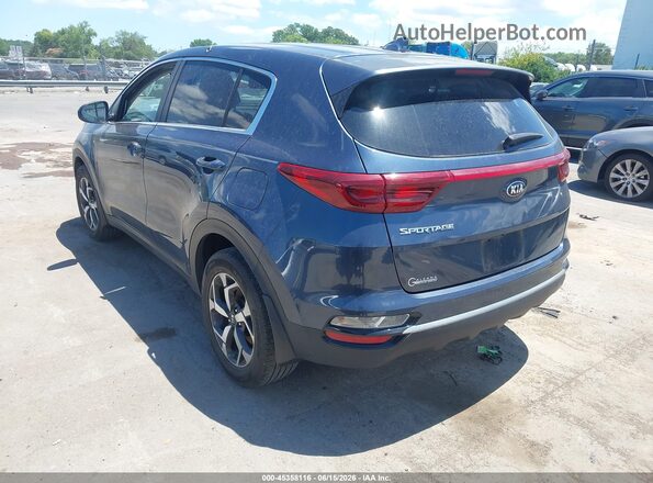 KNDPM3AC9M7872574 2021 KIA SPORTAGE Blue Հետևի ձախ