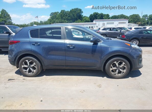 KNDPM3AC9M7872574 2021 KIA SPORTAGE Blue Սալոնի հետևի տեսք