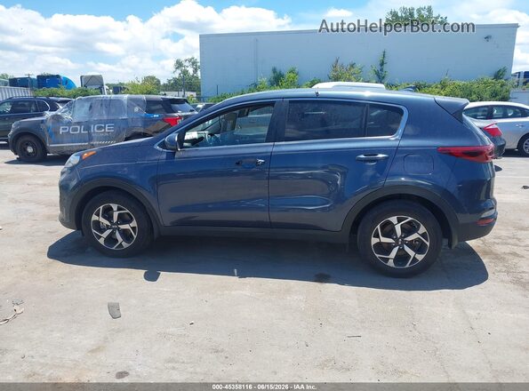 KNDPM3AC9M7872574 2021 KIA SPORTAGE Blue Սալոնի 360 աստիճան տեսք