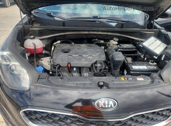 KNDPM3AC9M7934300 2021 KIA SPORTAGE Black Vista del compartimento del motor