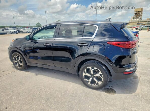 KNDPM3AC9M7934300 2021 KIA SPORTAGE Black Trasero izquierdo
