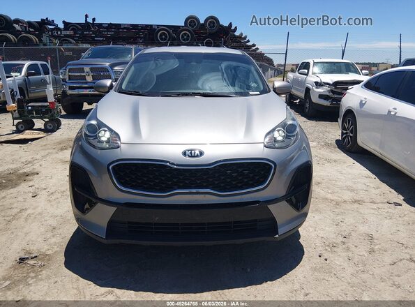 KNDPM3AC9M7942445 2021 KIA SPORTAGE Silver უკანა სალონის ხედი