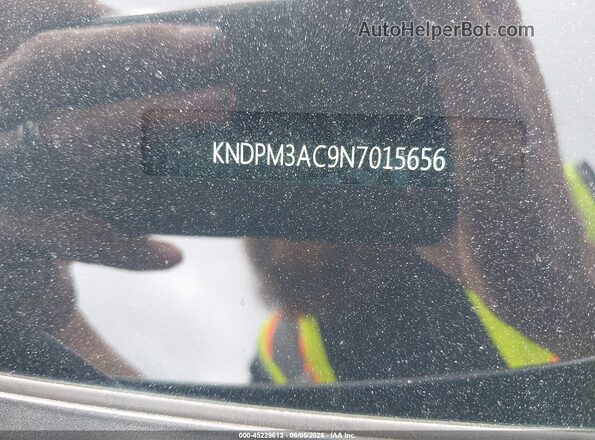 KNDPM3AC9N7015656 2022 KIA SPORTAGE Gray Շարժիչի բաժամունքի տեսք