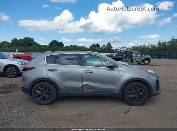 KNDPM3AC9N7972076 2022 KIA SPORTAGE Silver Rear interior view
