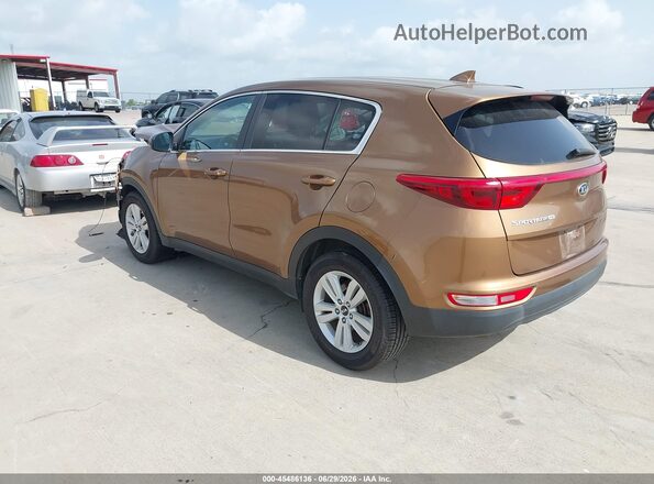 KNDPM3ACXH7087874 2017 KIA SPORTAGE Gold უკანა მარცხენა