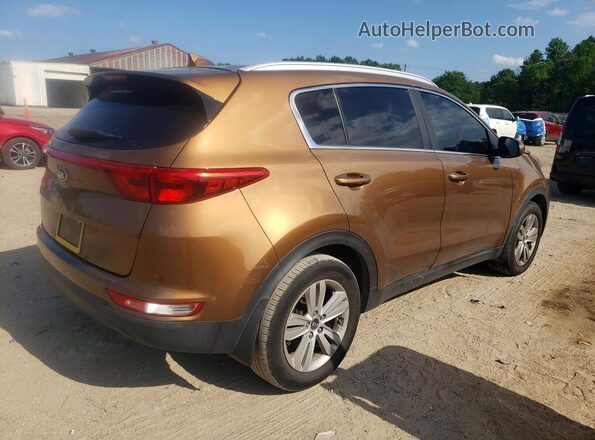 KNDPM3ACXH7156935 2017 KIA SPORTAGE Brown Rear right