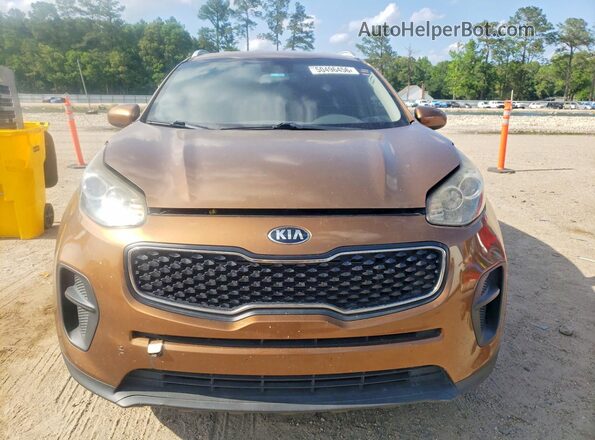 KNDPM3ACXH7156935 2017 KIA SPORTAGE Brown Front view