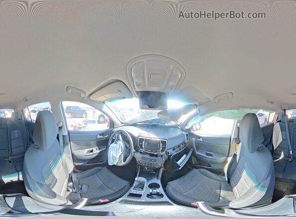 KNDPM3ACXJ7346238 2018 KIA SPORTAGE Красный Панорамный вид салона 360°