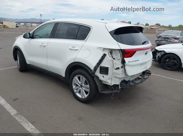 KNDPM3ACXJ7351245 2018 KIA SPORTAGE Белый Задняя левая четверть