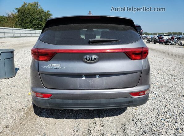 KNDPM3ACXJ7373004 2018 KIA SPORTAGE Gray Հետևի տեսք