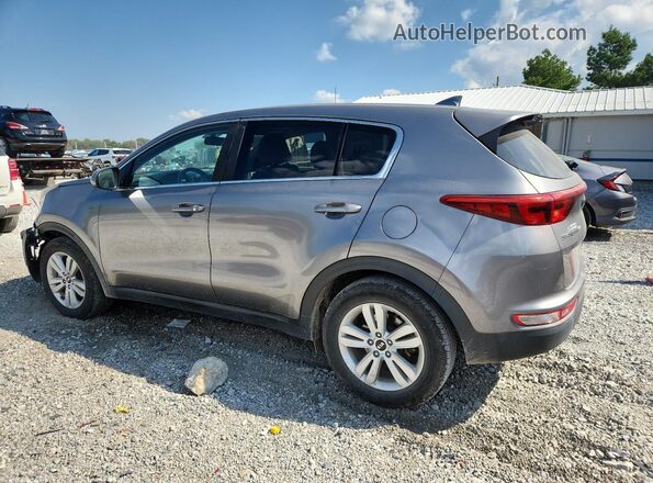 KNDPM3ACXJ7373004 2018 KIA SPORTAGE Gray Հետևի ձախ