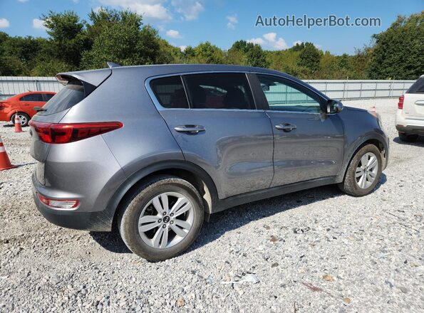 KNDPM3ACXJ7373004 2018 KIA SPORTAGE Gray Հետևի աջ