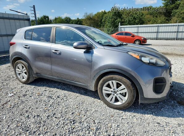 KNDPM3ACXJ7373004 2018 KIA SPORTAGE Gray Առջևի աջ