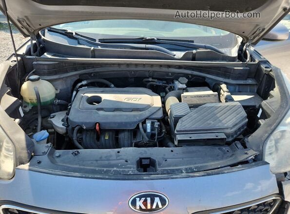 KNDPM3ACXJ7373004 2018 KIA SPORTAGE Gray Շարժիչի բաժամունքի տեսք
