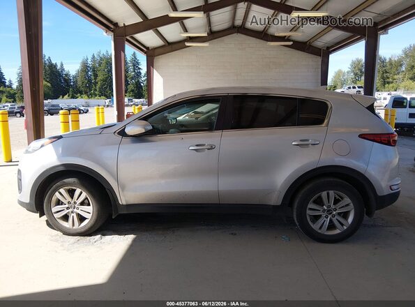 KNDPM3ACXK7504336 2019 KIA SPORTAGE Серебряный Вид задней части салона