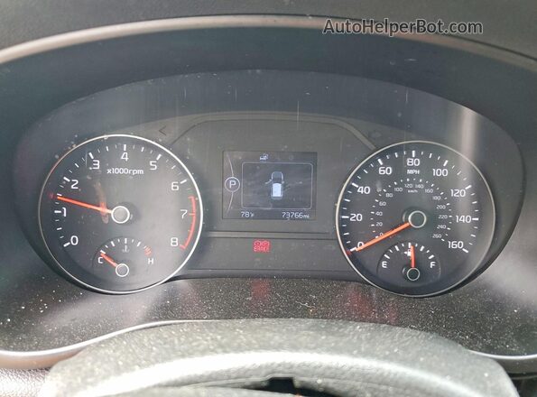 KNDPM3ACXK7589646 2019 KIA SPORTAGE Black Widok zestawu wskaźników