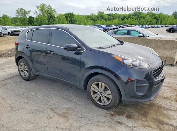 KNDPM3ACXK7589646 2019 KIA SPORTAGE Black Przód prawy