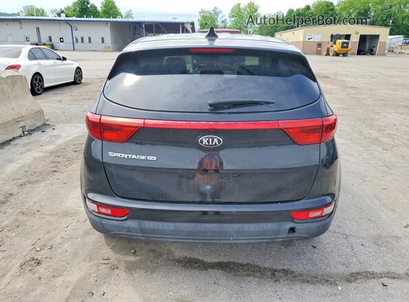 KNDPM3ACXK7589646 2019 KIA SPORTAGE Black Widok z tyłu
