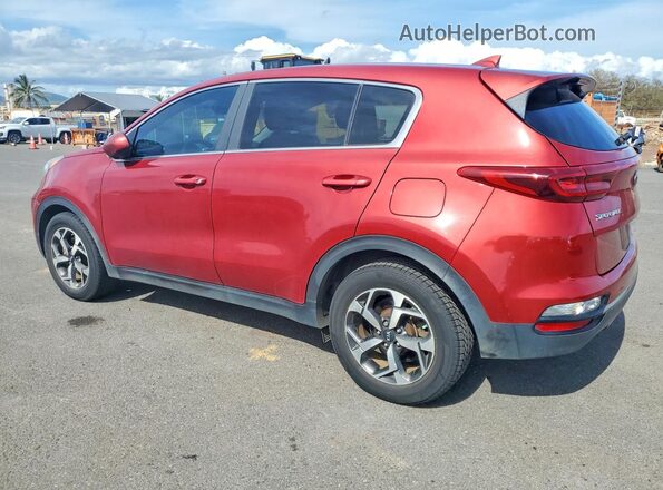 KNDPM3ACXL7696021 2020 KIA SPORTAGE Red უკანა მარცხენა
