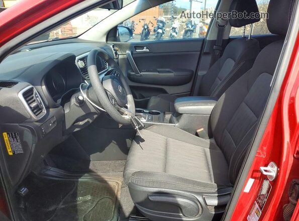 KNDPM3ACXL7696021 2020 KIA SPORTAGE Red წინა სალონის ხედი