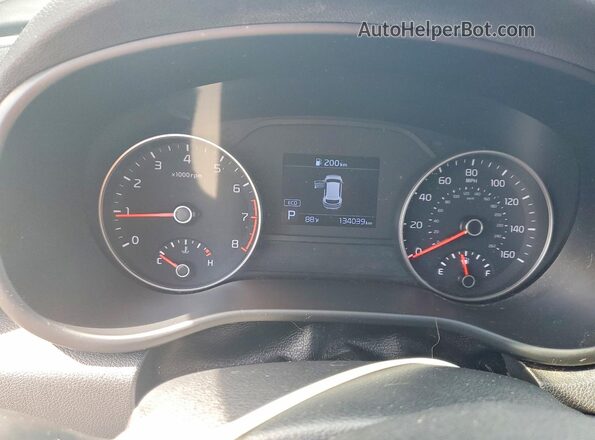KNDPM3ACXL7696021 2020 KIA SPORTAGE Red ხელსაწყოთა პანელის ხედი