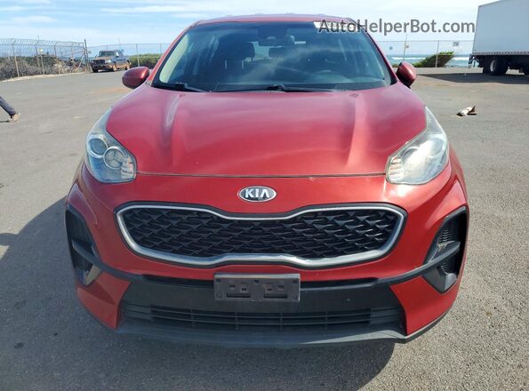 KNDPM3ACXL7696021 2020 KIA SPORTAGE Red წინა ხედი