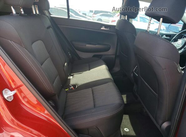 KNDPM3ACXL7696021 2020 KIA SPORTAGE Red უკანა სალონის ხედი