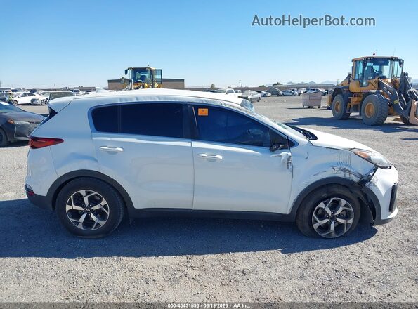 KNDPM3ACXL7801057 2020 KIA SPORTAGE White უკანა სალონის ხედი